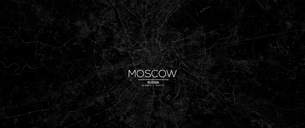 Moscow Map Wallpaper Download