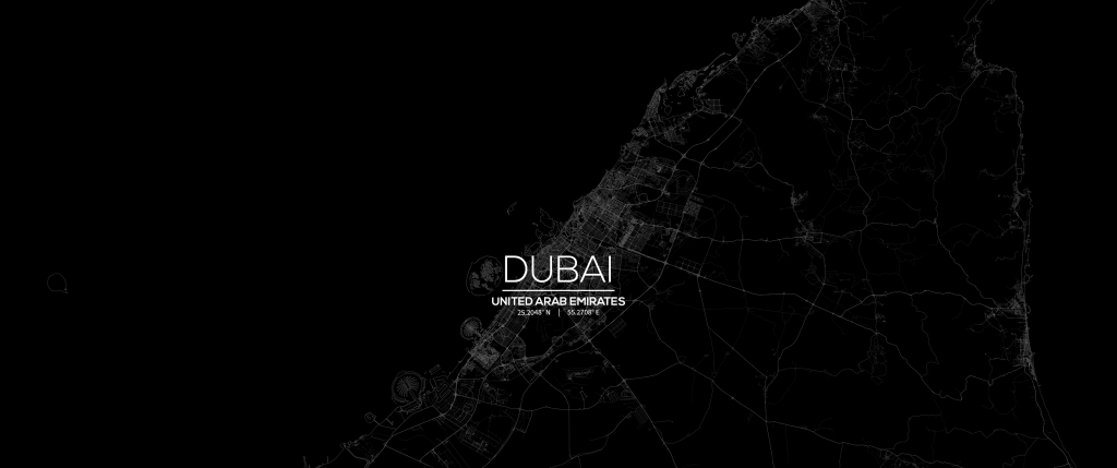 Dubai Map Wallpaper Download